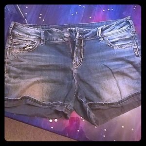 Silver Elyse shorts size 29